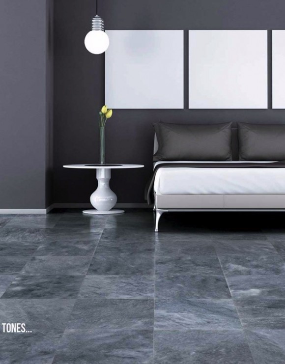 salle de bain carrelage ardoise Foggia