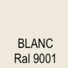Blanc crème RAL 9001